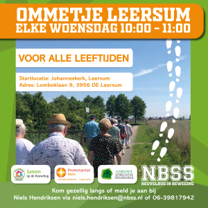 Ommetje Leersum - Elke woensdag