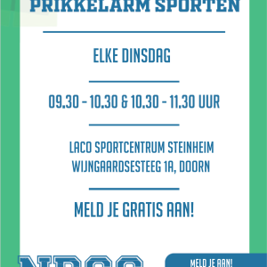 Prikkelarm Sporten